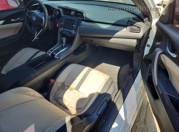 2HGFC4B01GH305584 2016 HONDA CIVIC White Widok deski rozdzielczej