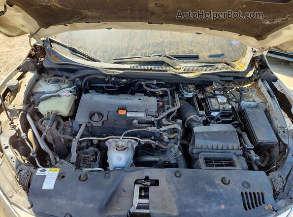 2HGFC4B01GH305584 2016 HONDA CIVIC White Widok wnętrza z tyłu