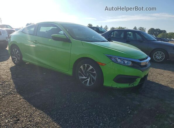 2HGFC4B01GH313121 2016 HONDA CIVIC Зеленый Передняя правая четверть
