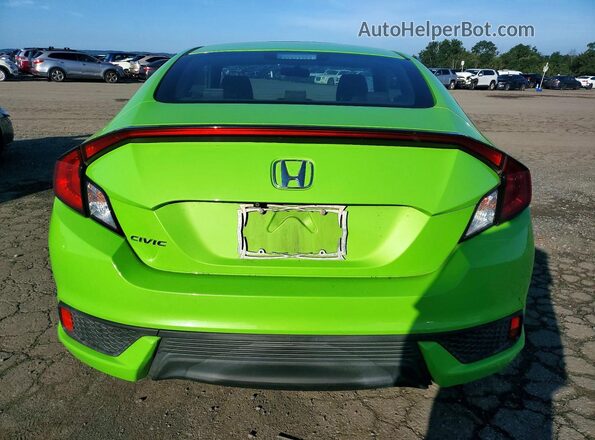 2HGFC4B01GH313121 2016 HONDA CIVIC Зеленый Вид сзади