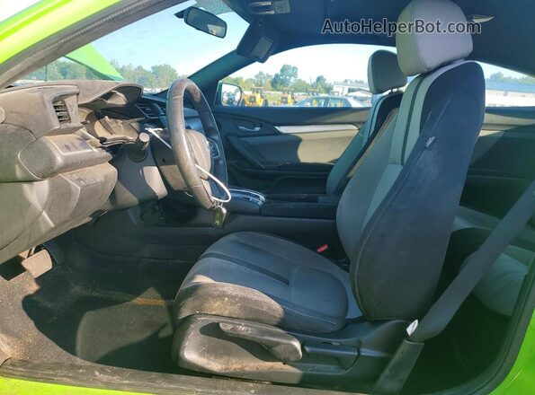2HGFC4B01GH313121 2016 HONDA CIVIC Зеленый Вид салона спереди