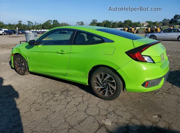 2HGFC4B01GH313121 2016 HONDA CIVIC Зеленый Задняя левая четверть