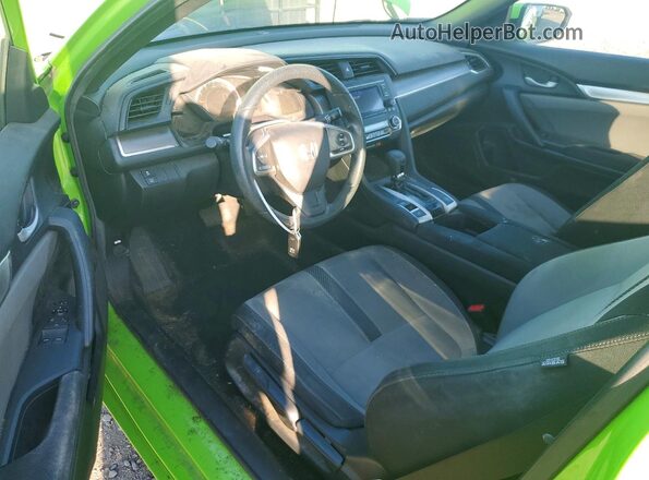 2HGFC4B01GH313121 2016 HONDA CIVIC Зеленый Вид панели приборов