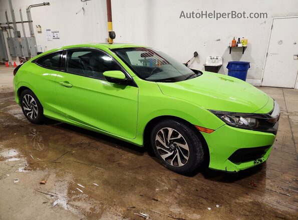 2HGFC4B01GH313121 2016 HONDA CIVIC Green Առջևի աջ