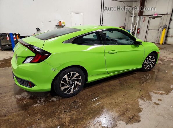2HGFC4B01GH313121 2016 HONDA CIVIC Green Հետևի աջ