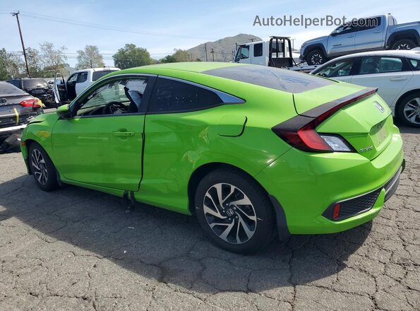 2HGFC4B03GH300712 2016 HONDA CIVIC Green Trasero izquierdo