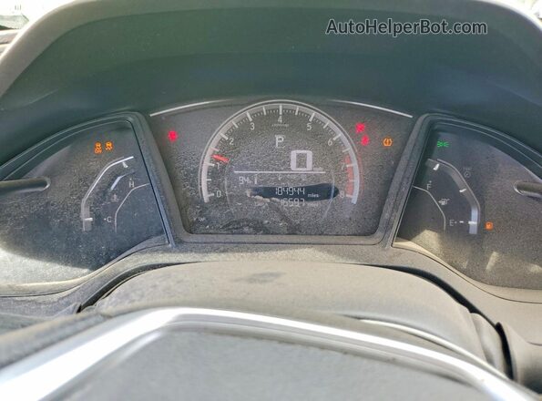 2HGFC4B03GH300712 2016 HONDA CIVIC Green Vista del cuadro de instrumentos