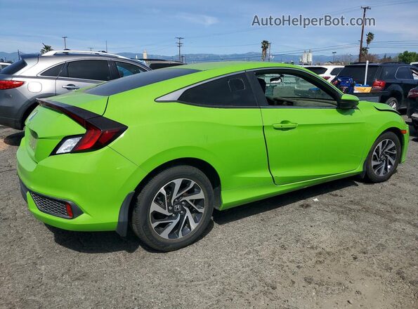 2HGFC4B03GH300712 2016 HONDA CIVIC Green Trasero derecho