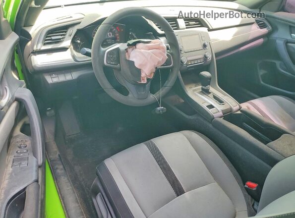2HGFC4B03GH300712 2016 HONDA CIVIC Green Vista del salpicadero