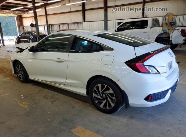 2HGFC4B03GH313492 2016 HONDA CIVIC White Rear left