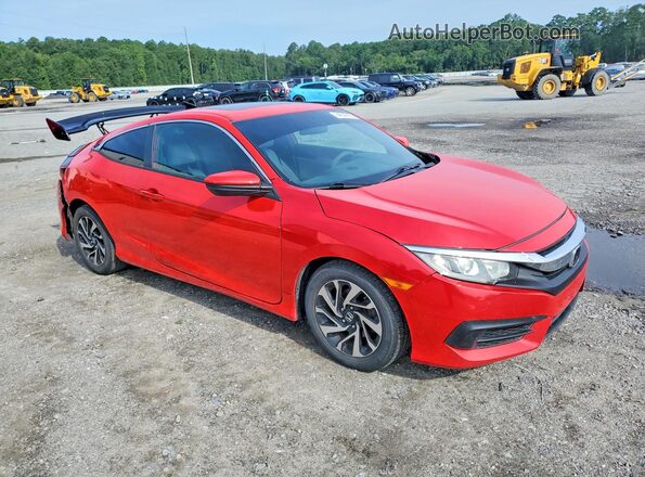 2HGFC4B07HH303159 2017 HONDA CIVIC Red Առջևի աջ