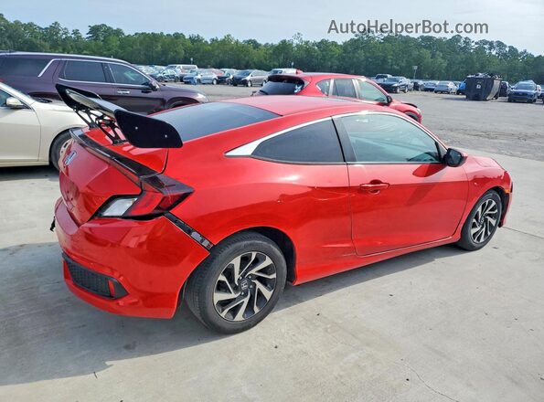 2HGFC4B07HH303159 2017 HONDA CIVIC Red Հետևի աջ