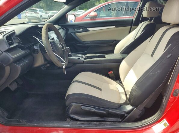 2HGFC4B07HH303159 2017 HONDA CIVIC Red Սալոնի դիմացի տեսք