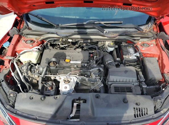 2HGFC4B07HH303159 2017 HONDA CIVIC Red Սալոնի հետևի տեսք