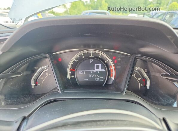 2HGFC4B0XHH311563 2017 HONDA CIVIC Silver Widok zestawu wskaźników
