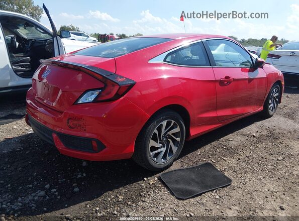 2HGFC4B65KH304886 2019 HONDA CIVIC Red Trasero derecho