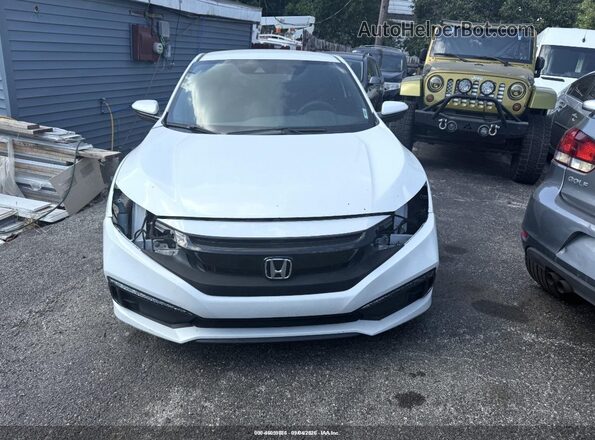 2HGFC4B67KH305053 2019 HONDA CIVIC Белый Вид спереди