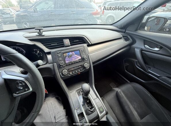 2HGFC4B67KH305053 2019 HONDA CIVIC Белый Вид щитка приборов