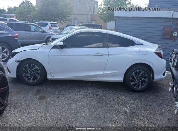 2HGFC4B67KH305053 2019 HONDA CIVIC Белый Вид панели приборов
