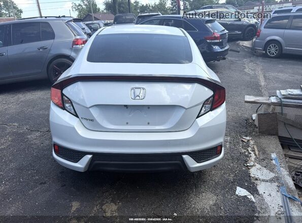 2HGFC4B67KH305053 2019 HONDA CIVIC Белый Вид сзади