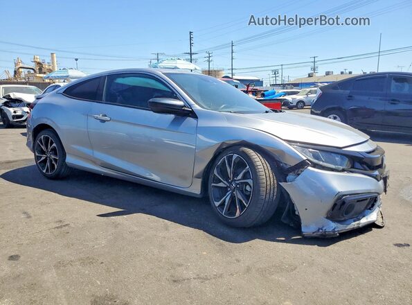 2HGFC4B83LH302606 2020 HONDA CIVIC Silver Przód prawy