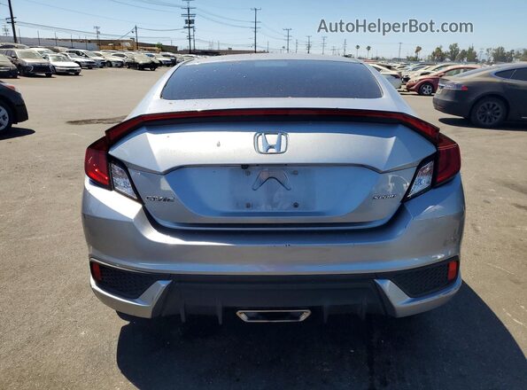 2HGFC4B83LH302606 2020 HONDA CIVIC Silver Widok z tyłu