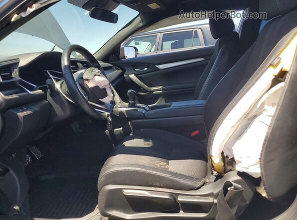 2HGFC4B83LH302606 2020 HONDA CIVIC Silver Widok wnętrza z przodu