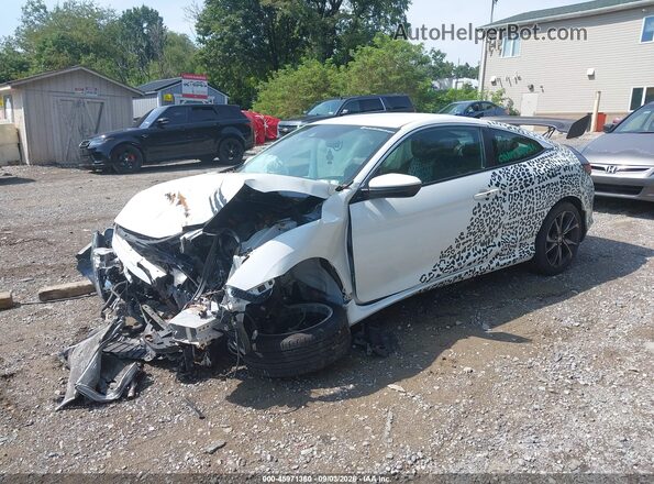 2HGFC4B85KH300693 2019 HONDA CIVIC White Передня ліва чверть