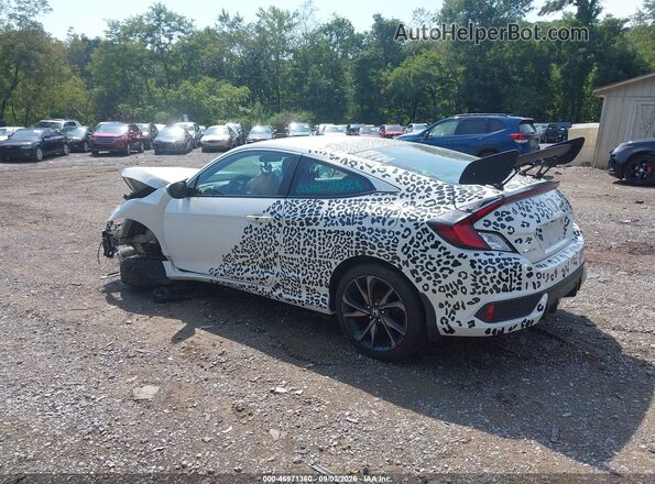 2HGFC4B85KH300693 2019 HONDA CIVIC White Задня ліва чверть