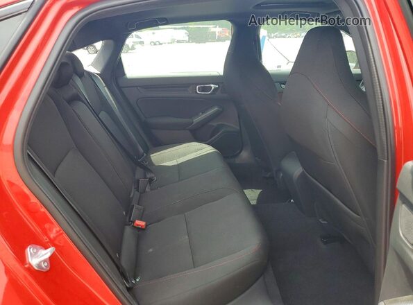 2HGFE1E51TH478306 2026 HONDA CIVIC Red Rear interior view