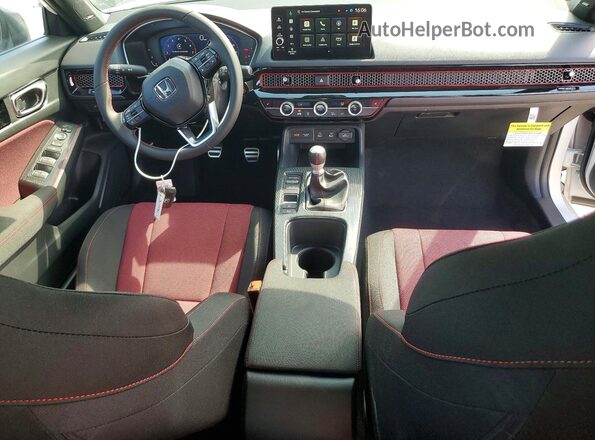 2HGFE1E51TH479763 2026 HONDA CIVIC White წინა პანელის ხედი