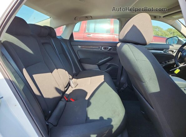 2HGFE1F70NH318985 2022 HONDA CIVIC White უკანა სავარძლების ხედი