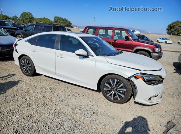 2HGFE1F70NH318985 2022 HONDA CIVIC White წინა მარჯვენა