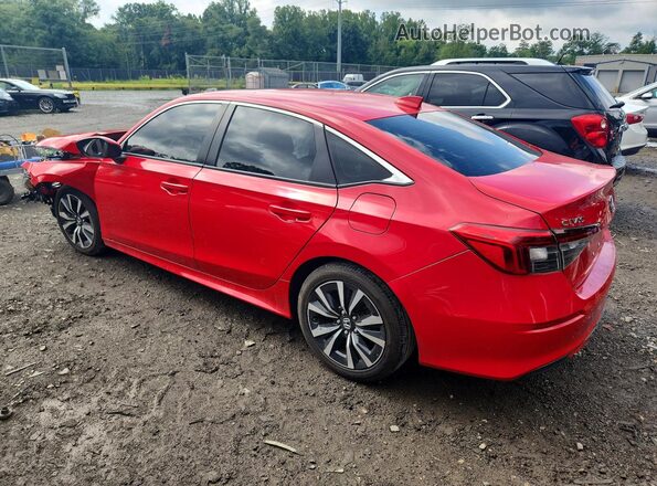 2HGFE1F74RH329333 2024 HONDA CIVIC Red Tył lewy