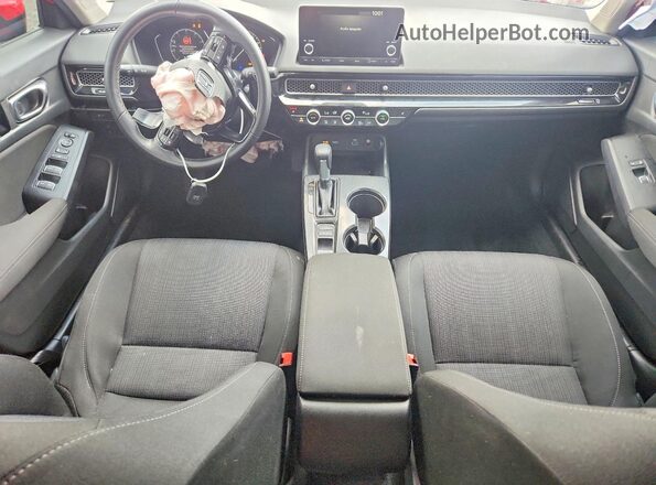 2HGFE1F74RH329333 2024 HONDA CIVIC Red Widok deski rozdzielczej