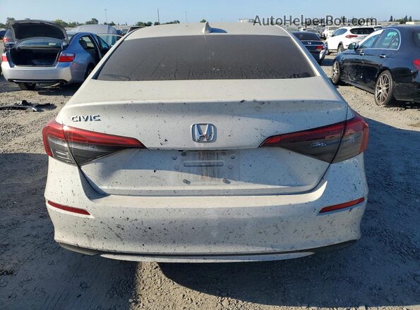 2HGFE1F78RH305214 2024 HONDA CIVIC White Widok z tyłu