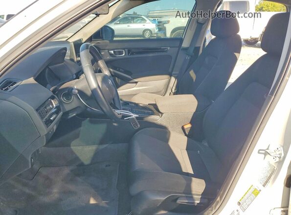 2HGFE1F78RH305214 2024 HONDA CIVIC White Widok wnętrza z przodu