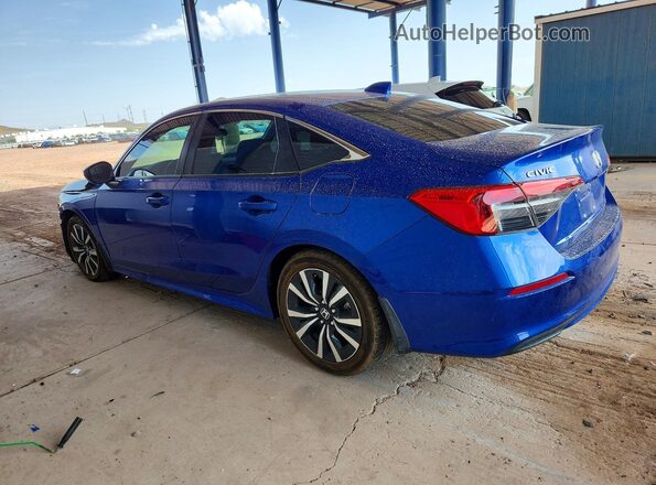 2HGFE1F79PH306904 2023 HONDA CIVIC Blue Tył lewy
