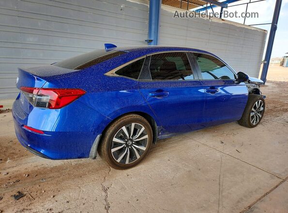 2HGFE1F79PH306904 2023 HONDA CIVIC Blue Tył prawy