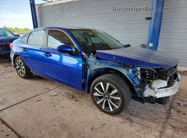 2HGFE1F79PH306904 2023 HONDA CIVIC Blue Przód prawy