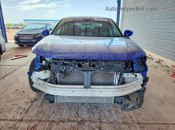 2HGFE1F79PH306904 2023 HONDA CIVIC Blue Widok z przodu
