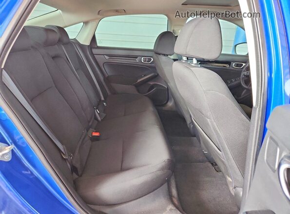 2HGFE1F79PH306904 2023 HONDA CIVIC Blue Widok tylnych siedzeń