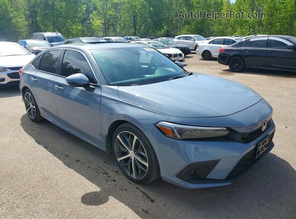 2HGFE1F90PH000773 2023 HONDA CIVIC Gray Front right
