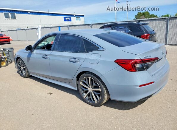 2HGFE1F90PH000773 2023 HONDA CIVIC Gray Rear left