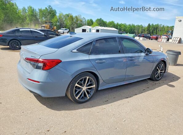 2HGFE1F90PH000773 2023 HONDA CIVIC Gray Rear right