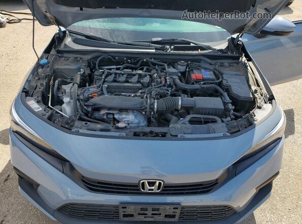 2HGFE1F90PH000773 2023 HONDA CIVIC Gray Rear interior view