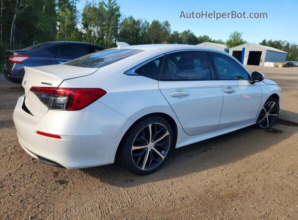 2HGFE1F93NH003678 2022 HONDA CIVIC White Trasero derecho