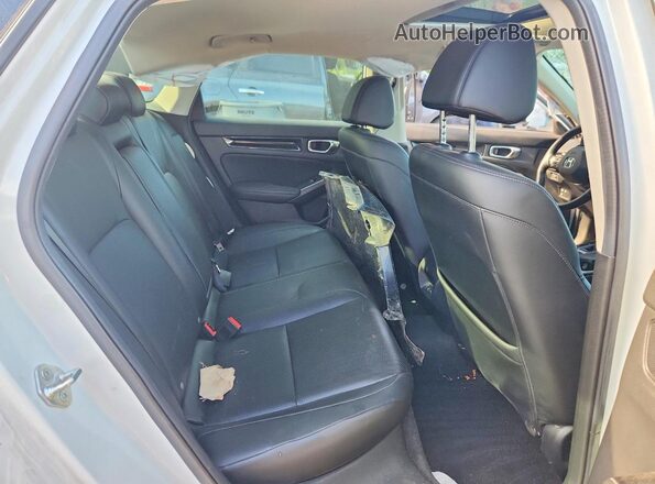 2HGFE1F93NH003678 2022 HONDA CIVIC White Vista de los asientos traseros