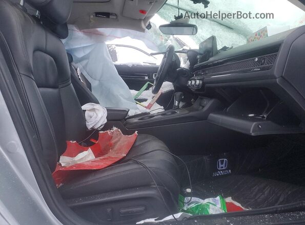 2HGFE1F93NH006418 2022 HONDA CIVIC Silver Widok wnętrza z przodu