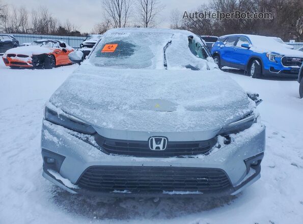2HGFE1F93NH006418 2022 HONDA CIVIC Silver Widok z przodu